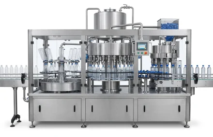 Automatic Combi-Block Rinsing, Filling and Capping Machine