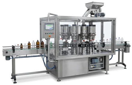 Automatic Eight Head Screw/ROPP Capping Machine