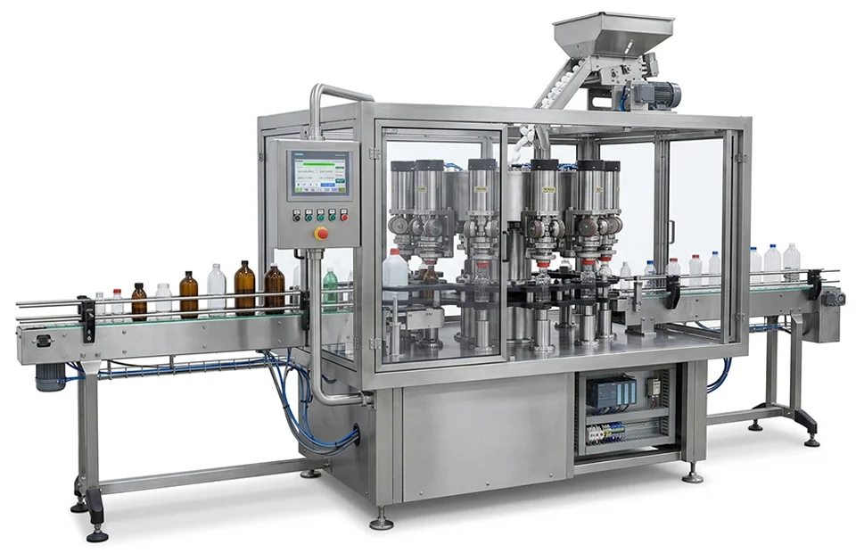 Automatic Eight Head Screw/ROPP Capping Machine