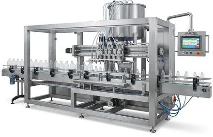 Automatic Linear Servo-Based Liquid Filling Machine