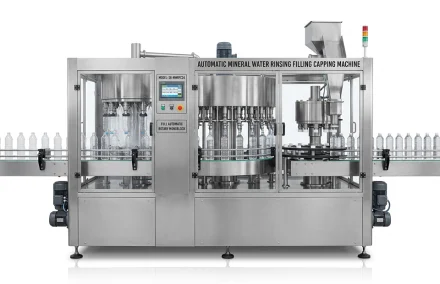Automatic Mineral Water Rinsing Filling Capping Machine