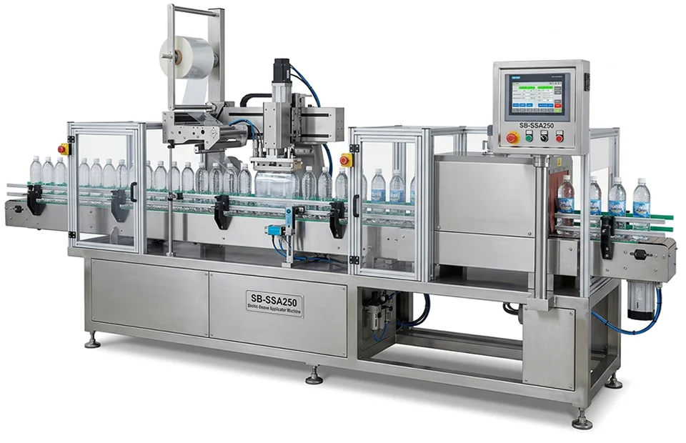 Automatic Shrink Sleeve Applicator Machine