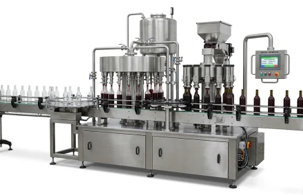 Automatic Steal Wine Filling Capping Machine