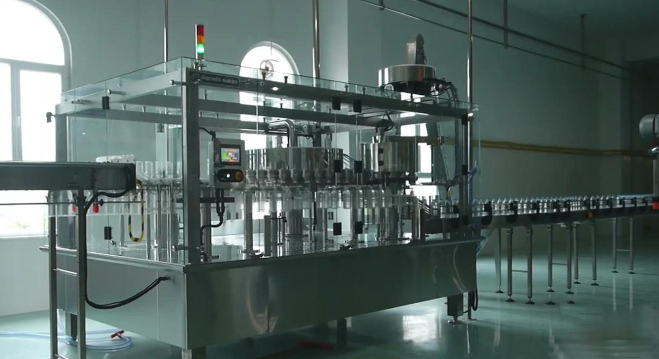 Complete Line Of Water Filling Machine Solution