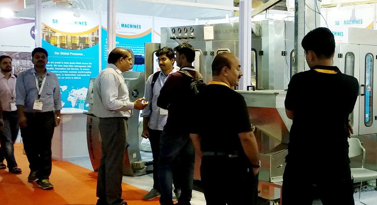 SB Machines at Drink Technology India 2018